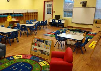 preschool classroom at imagination island